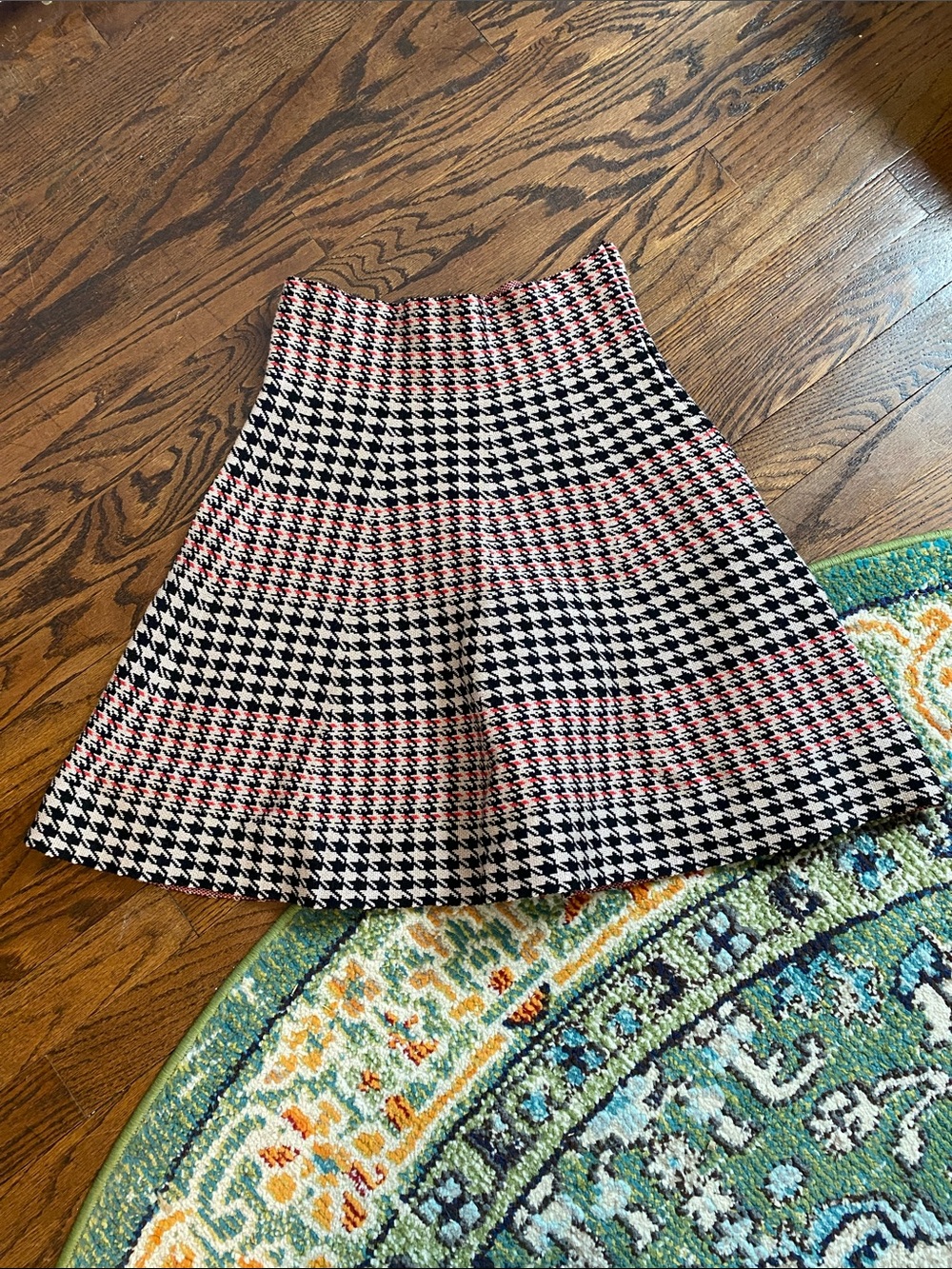 Houndstooth Circle Skirt